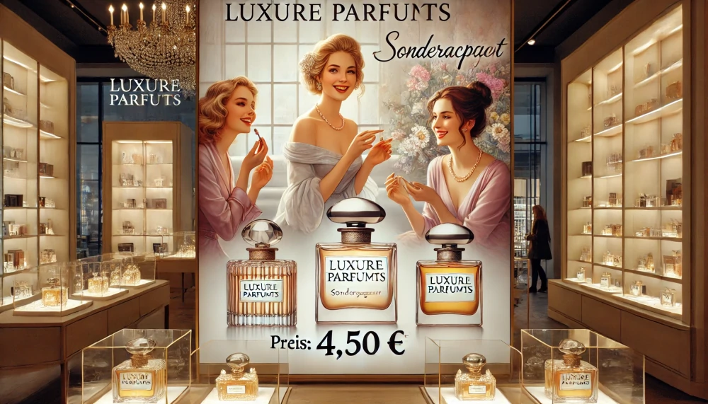 Luxure Parfums – Luxus für nur 4,50 €