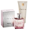 JFenzi Cest La Vie - Aktions-Set fur Damen, Eau de Parfum 100 ml, Körperlotion 200 ml