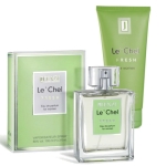 JFenzi Le Chel Fresh - Aktions-Set fur Damen, Eau de Parfum 100 ml, Körperlotion 200 ml