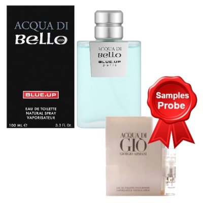 Blue Up Acqua Di Bello - Eau de Toilette 100 ml, Probe Armani Acqua Di Gio