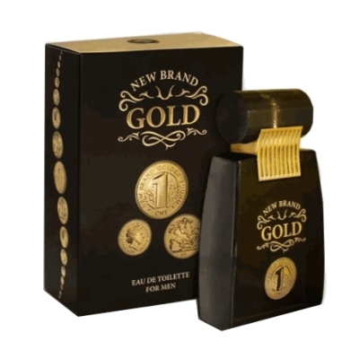 New Brand Gold For Men - Eau de Toilette fur Herren 100 ml