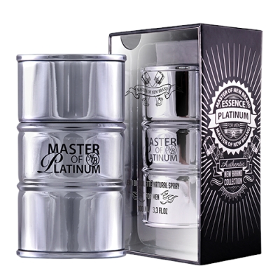 New Brand Master of Essence Platinum - Eau de Toilette fur Herren 100 ml