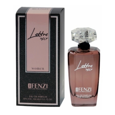 JFenzi Lettre Noir - Eau de Parfum 100 ml, Probe Lancome Tresor La Nuit