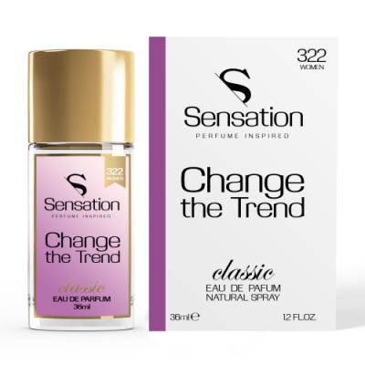 Sensation 322 Change the Trend - Eau de Parfum fur Damen 36 ml