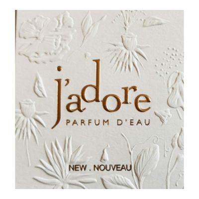 Dior J'adore Parfum d'Eau - Eau de Toilette fur Damen, Probe 0.1 ml