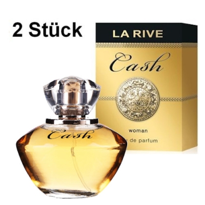 La Rive Cash - Eau de Parfum fur Damen 90 ml, 2 Stuck