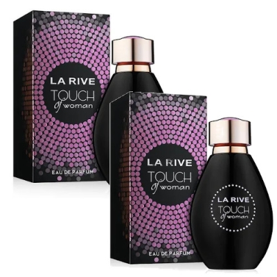 La Rive Touch Woman - Eau de Parfum fur Damen 90 ml, 2 Stuck