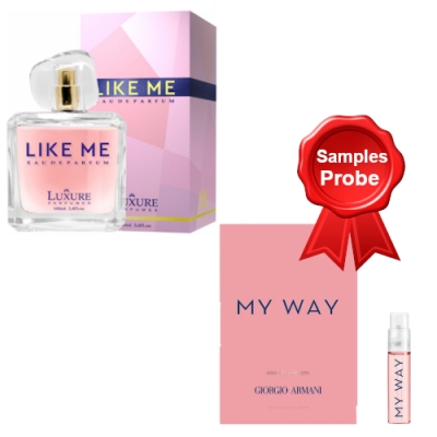 Luxure Like Me - Eau de Parfum 100 ml, Probe Armani My Way