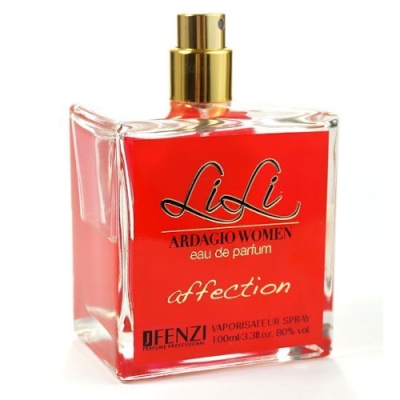 JFenzi Lili Ardagio Affection - Eau de Parfum fur Damen, tester 50 ml