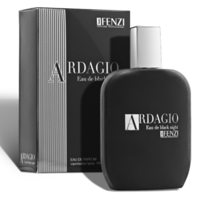 JFenzi Ardagio Black Night - Eau de Parfum fur Herren 100 ml