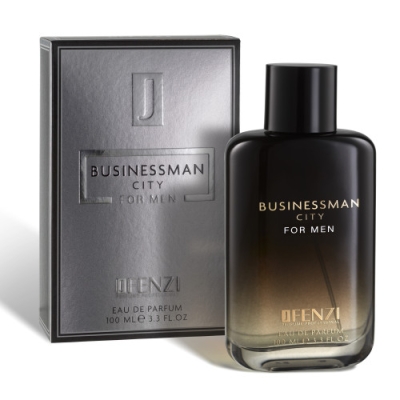 JFenzi Businessman CITY - Eau de Parfum fur Herren 100 ml, Probe Givenchy Gentleman Society EDP 1 ml