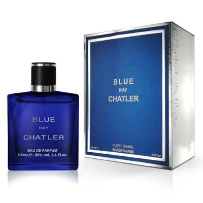 Chatler Blue Ray - Aktions-Set, Eau de Parfum 100 ml + Eau de Parfum 30 ml