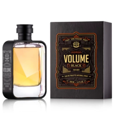 New Brand Chic'n Glam Volume Black - Eau de Toilette fur Herren 100 ml