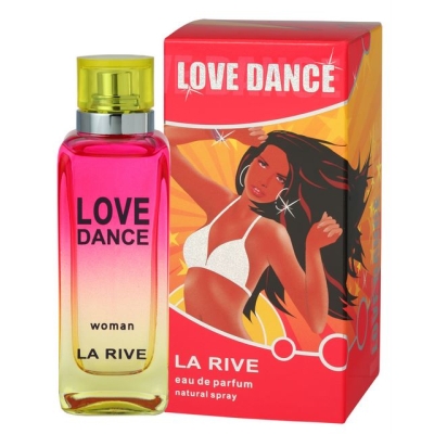 La Rive Love Dance - Eau de Parfum fur Damen 90 ml, 2 Stuck